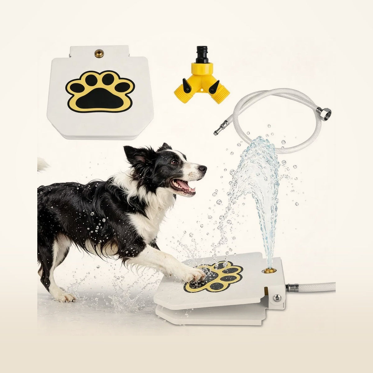 Step-On Dog Water Fountain