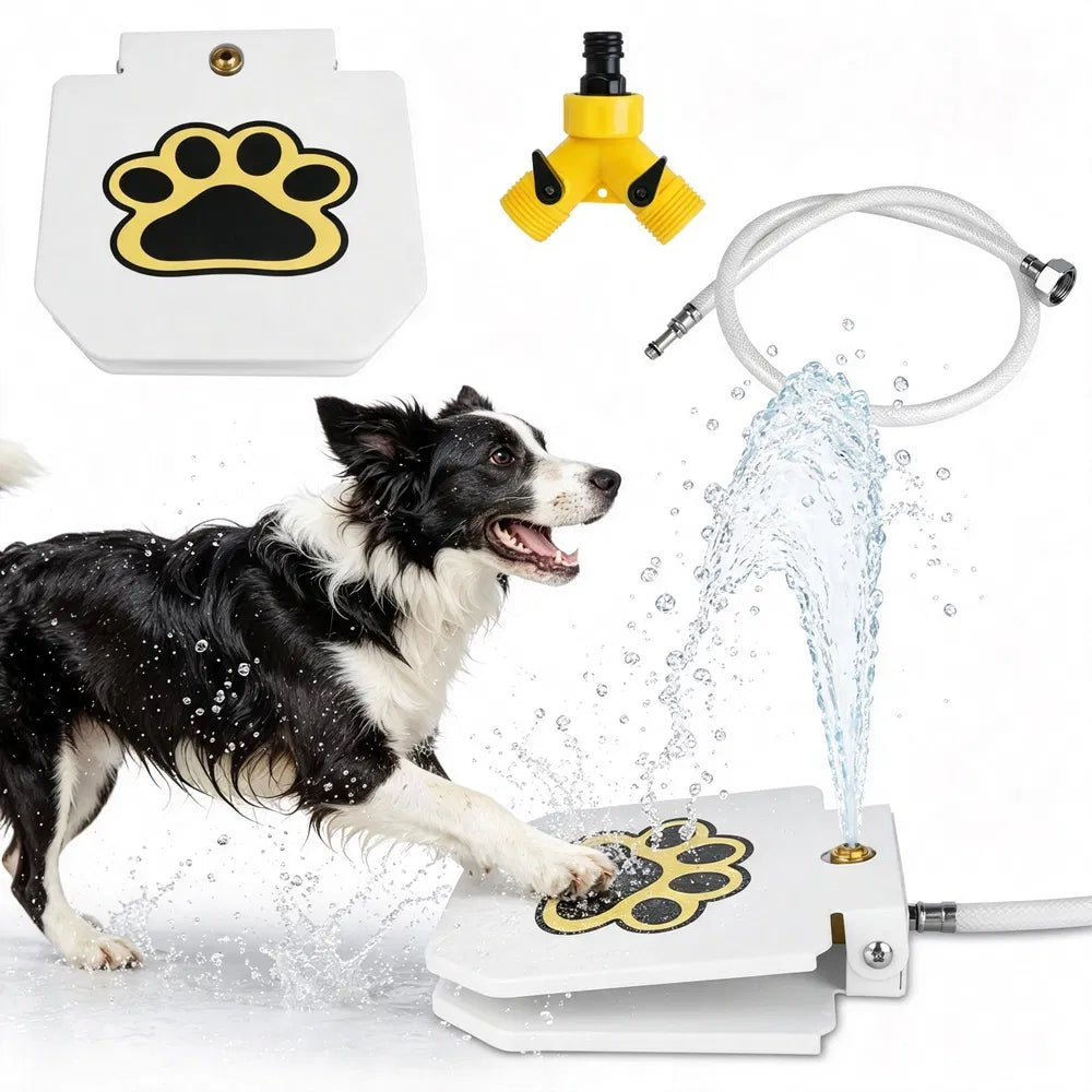 Step-On Dog Water Fountain